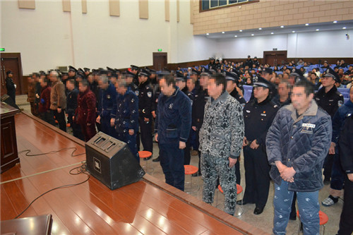 扫黑除恶修武法院对一起恶势力团伙犯罪案件进行公开宣判